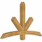 Ekena Millwork Alberta Rough Sawn Timber Gable Bracket, Western Red Cedar, 60"W x 38"H x 4"D x 4"F, 15/12 Pitch GBW060X38X0404ALB00RWR - alternate 3